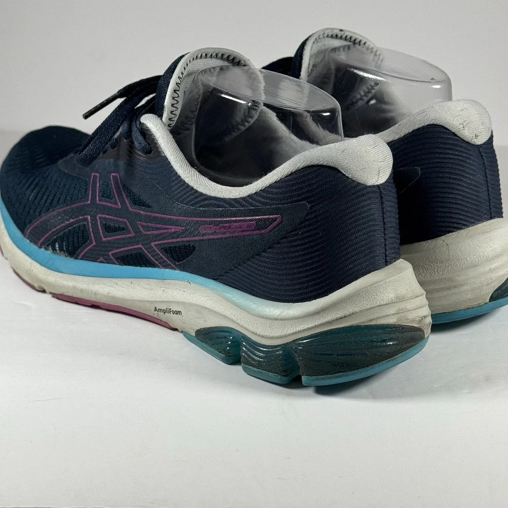 ASICS Women's Gel-Pulse 12 Running Shoe Size 8.5 French Blue Digital Grape‎ W267